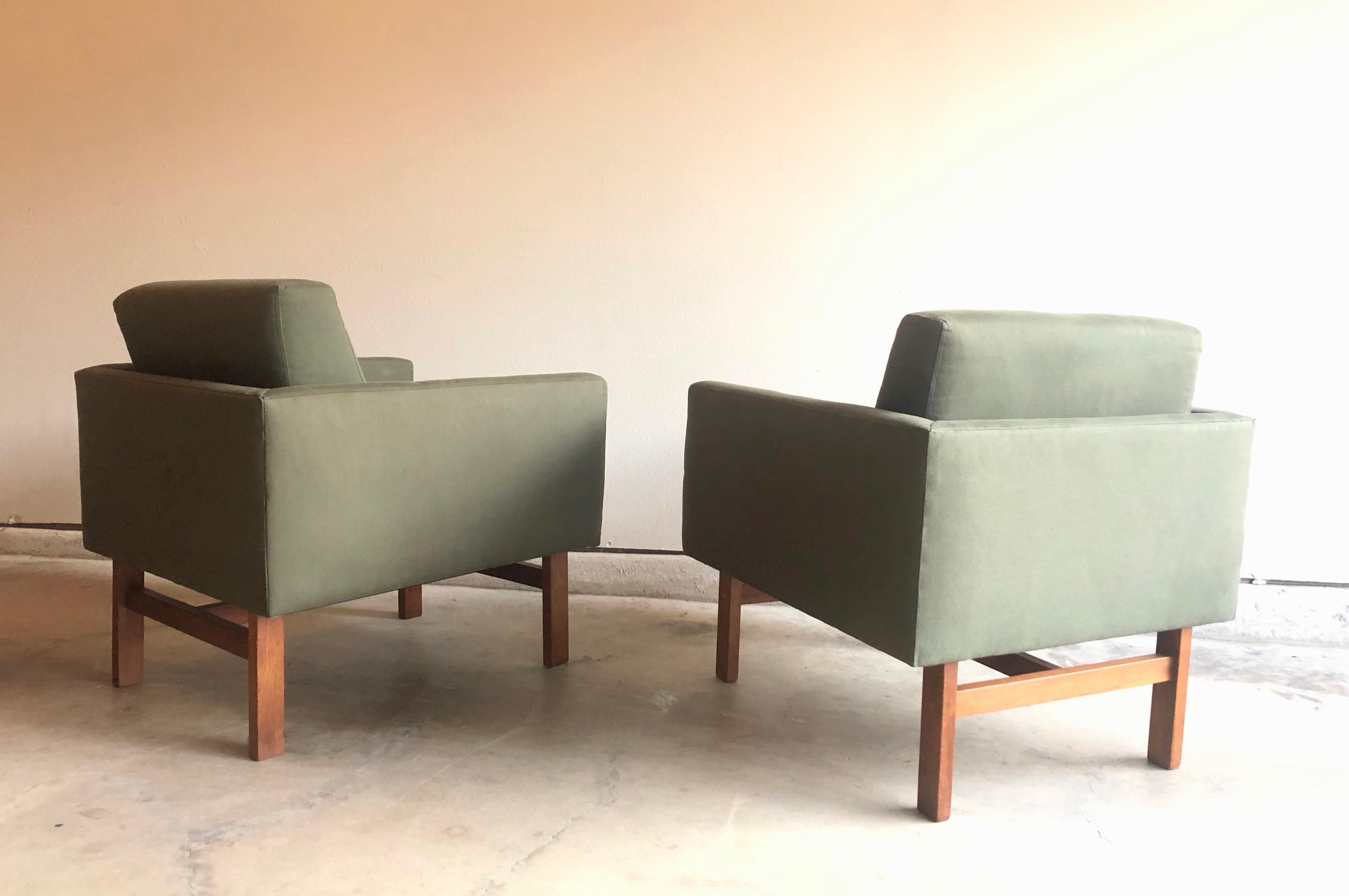 Unknown Danish Modern Lounge Chairs