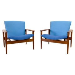 Danish Modern Lounge Chairs in Teak