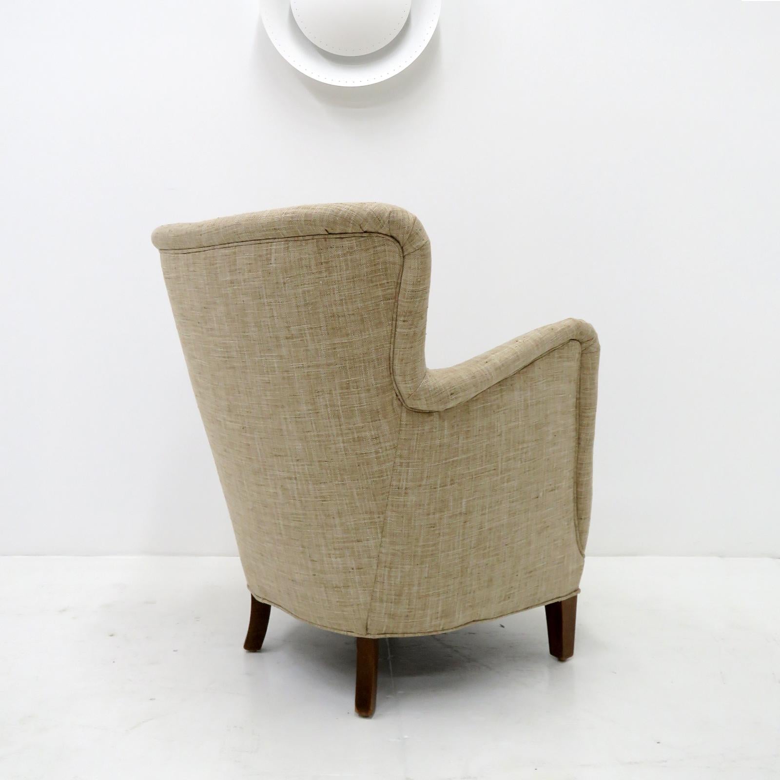 Danish Modern Lounge Club Chair, 1940 1