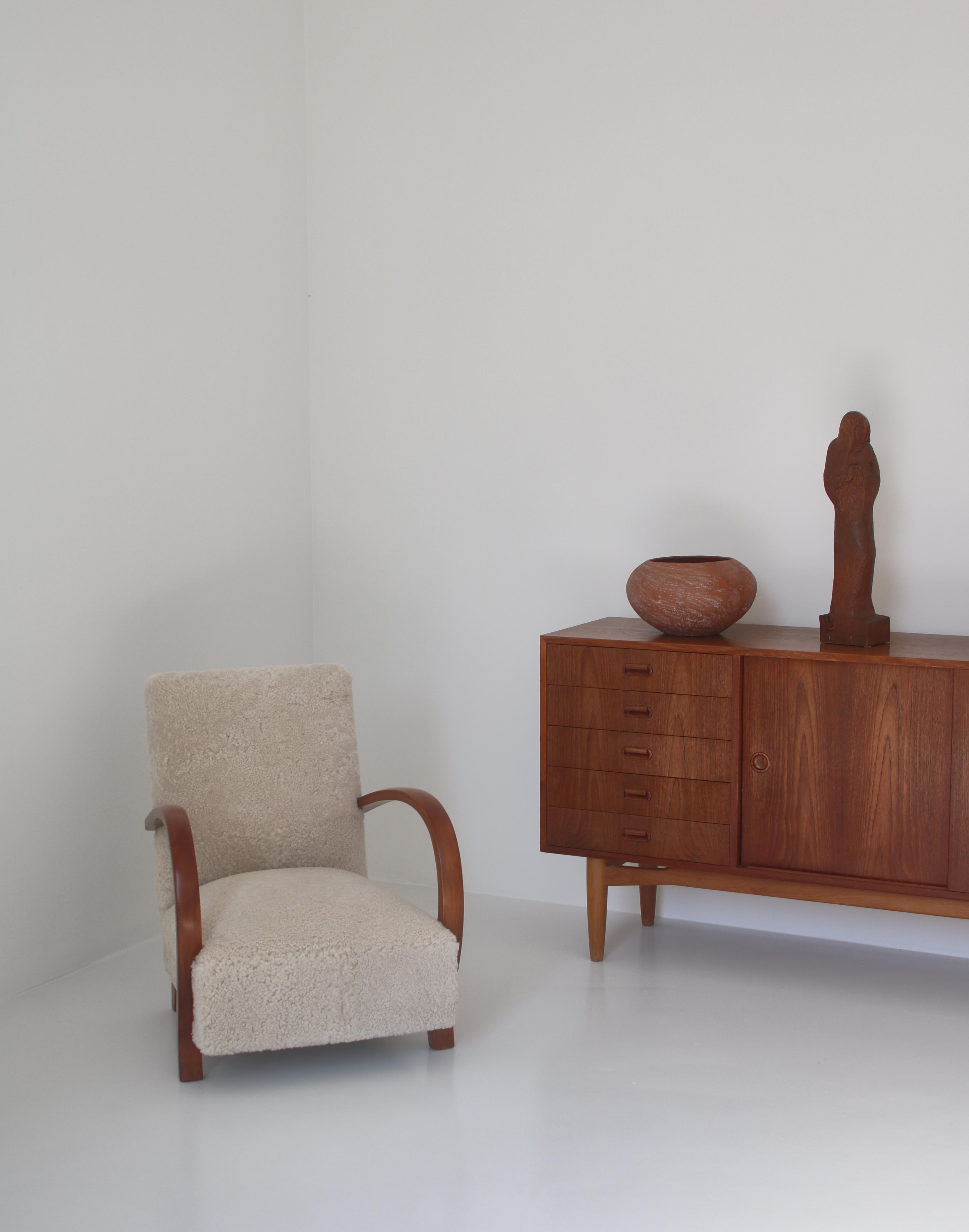 Rare and early Danish Modern sideboard 