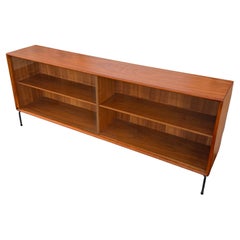 Danish Modern Low Teak Credenza By Axel Christensen For Aco Møbler
