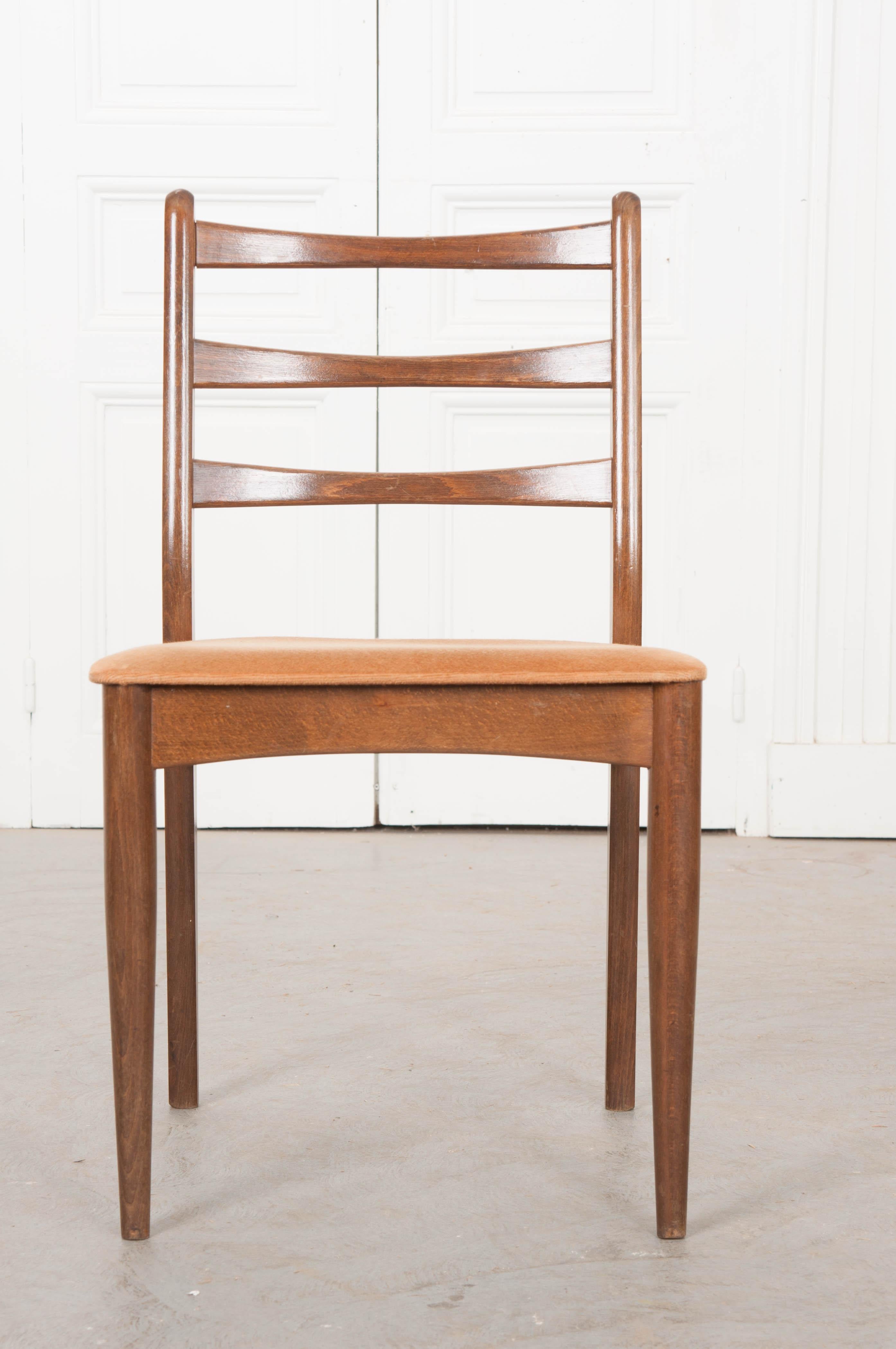 Mid-Century Modern Danish Modern Maple Side Chairs