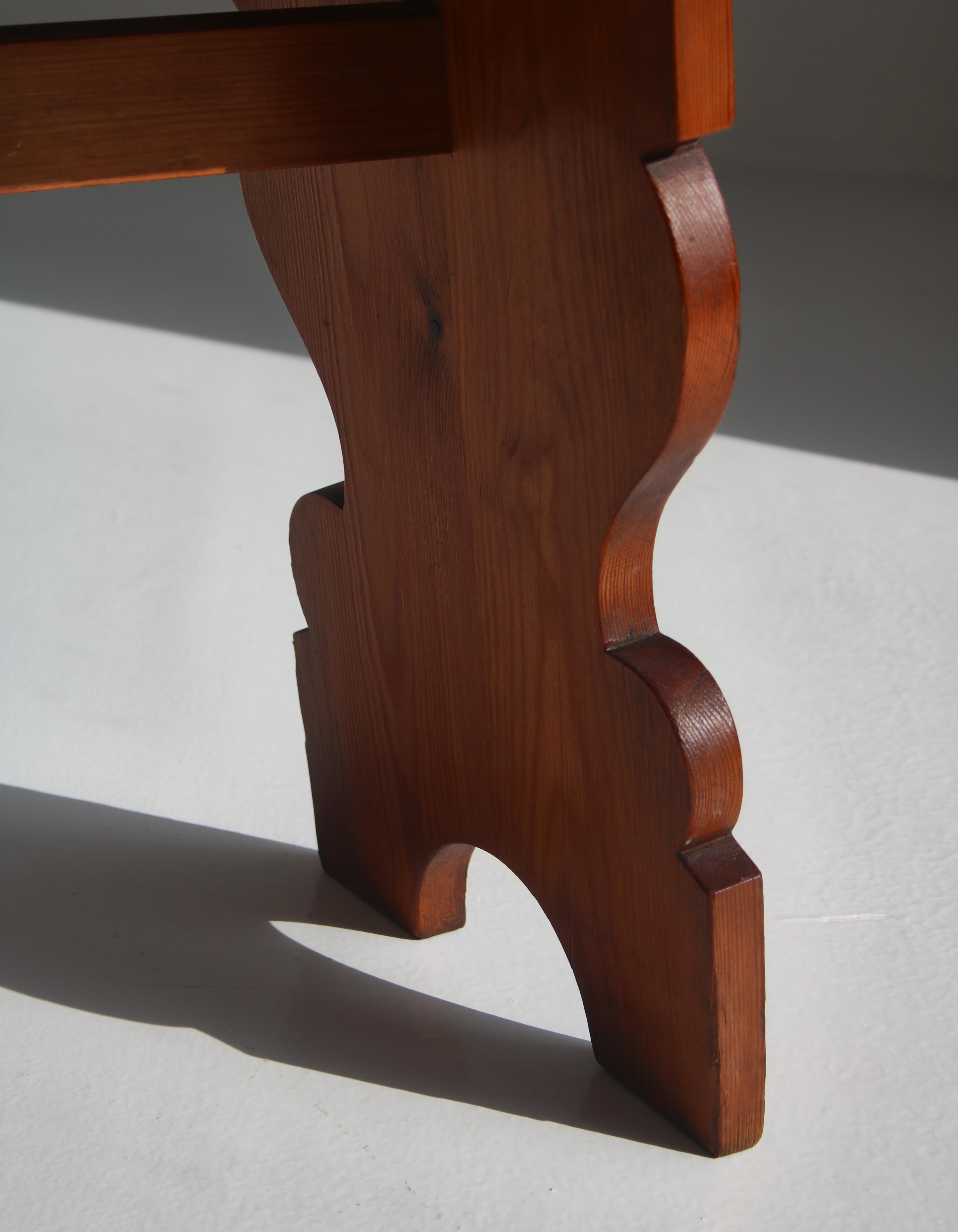 Pine Danish Modern Martin Nyrop Stools Rud Rasmussen for Copenhagen Town Hall, 1905