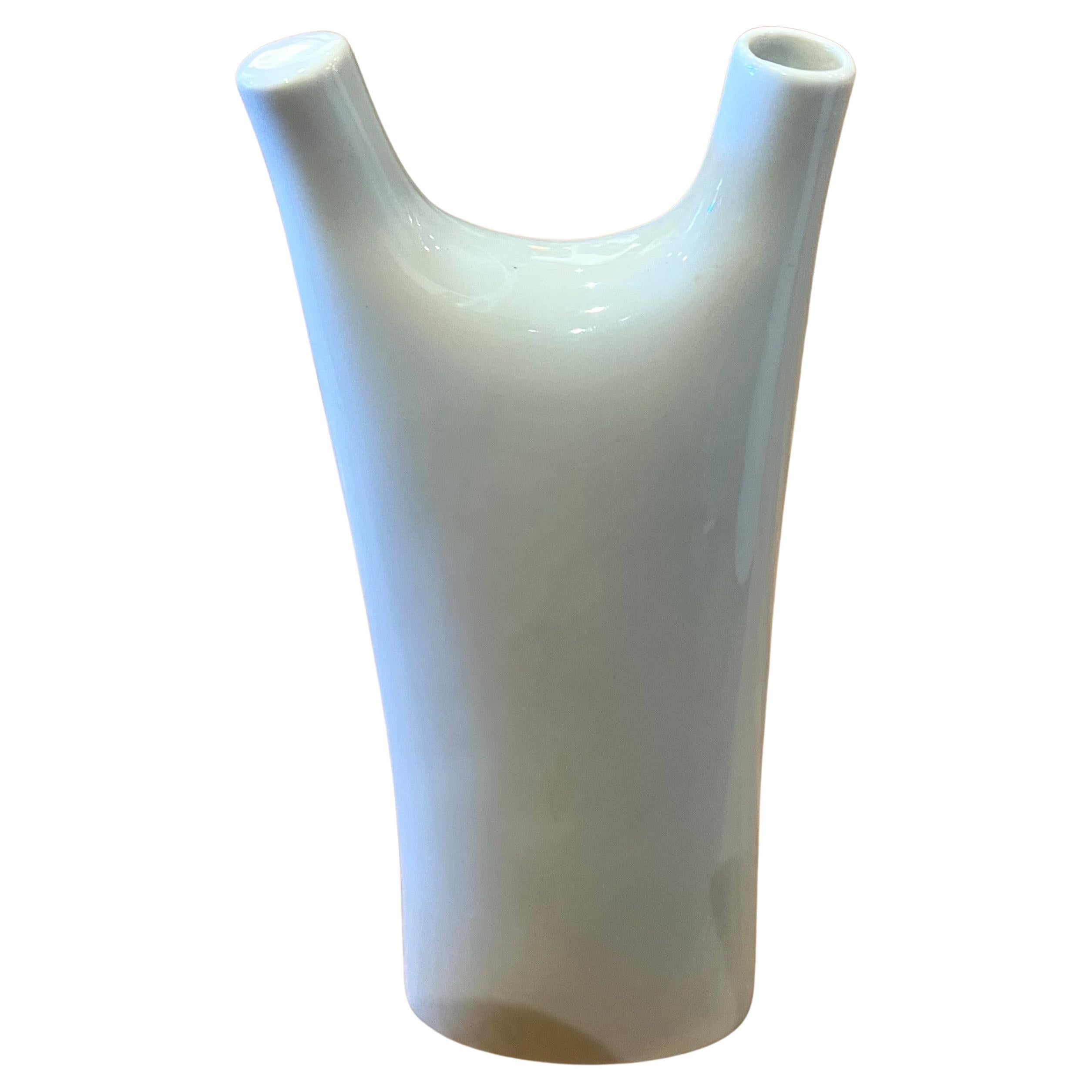 American Danish Modern Mid century LaGardo Tackett Vase/Pitcher in Porcelain Decanter For Sale