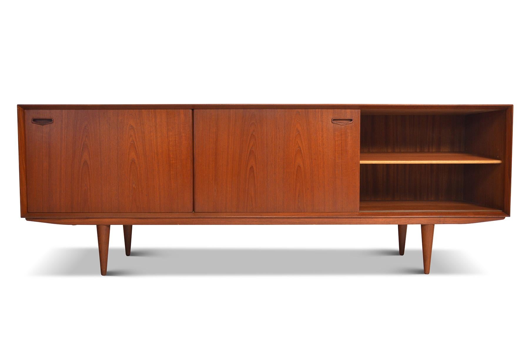 Mid-Century Modern Danish Modern Midcentury Teak Credenza by Clausen and Son #2