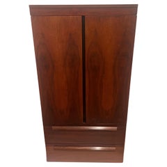 Danish Modern Mid Century Walnut & Rosewood Dressers/Armoires 2 Available