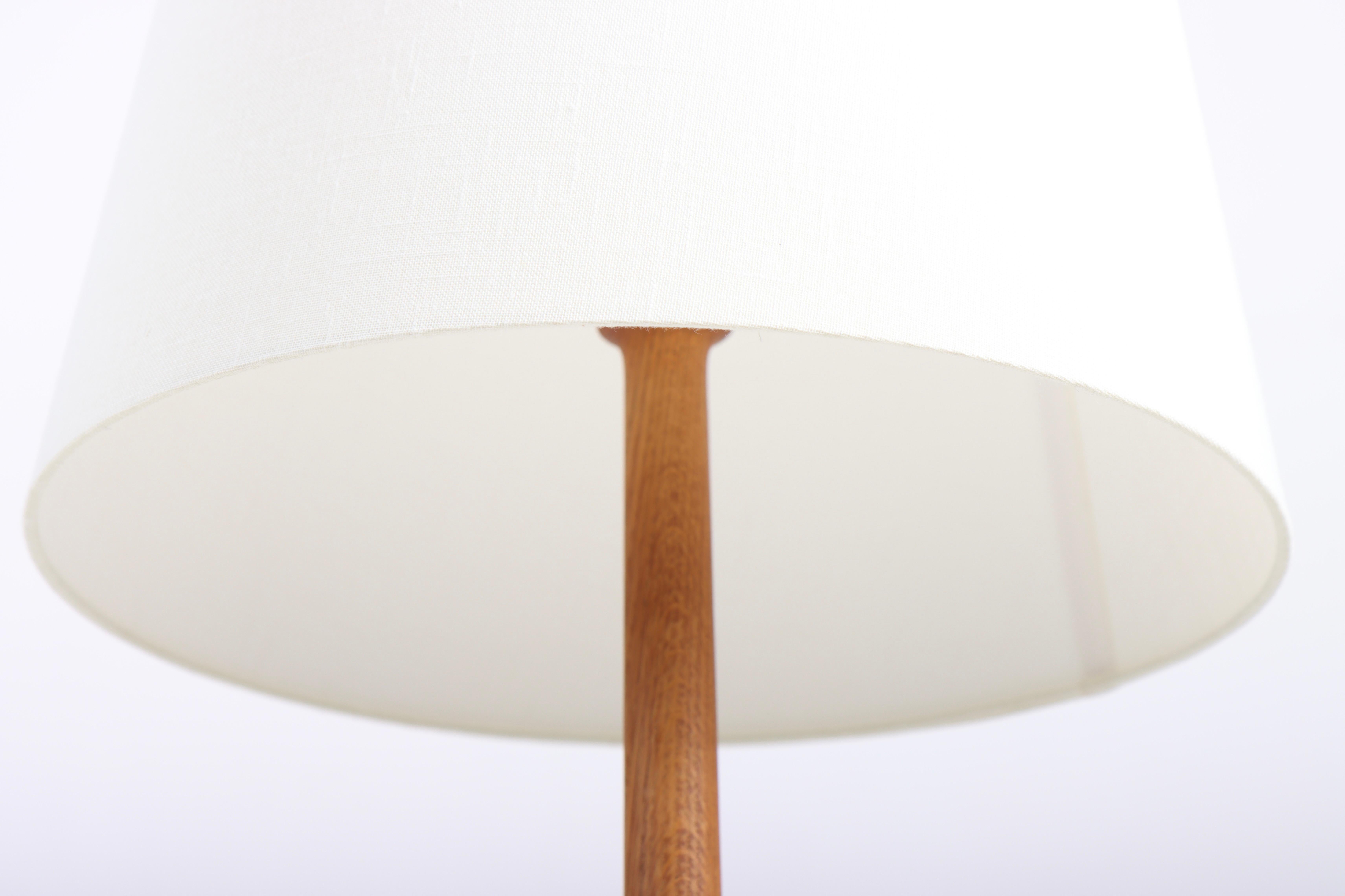 Mid-20th Century Danish Modern Midcentury Floor Lamp in Oak, Danish Design, 1950s For Sale