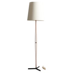 Danish Modern Midcentury Floor Lamp in Oak, Danish Design, 1950s