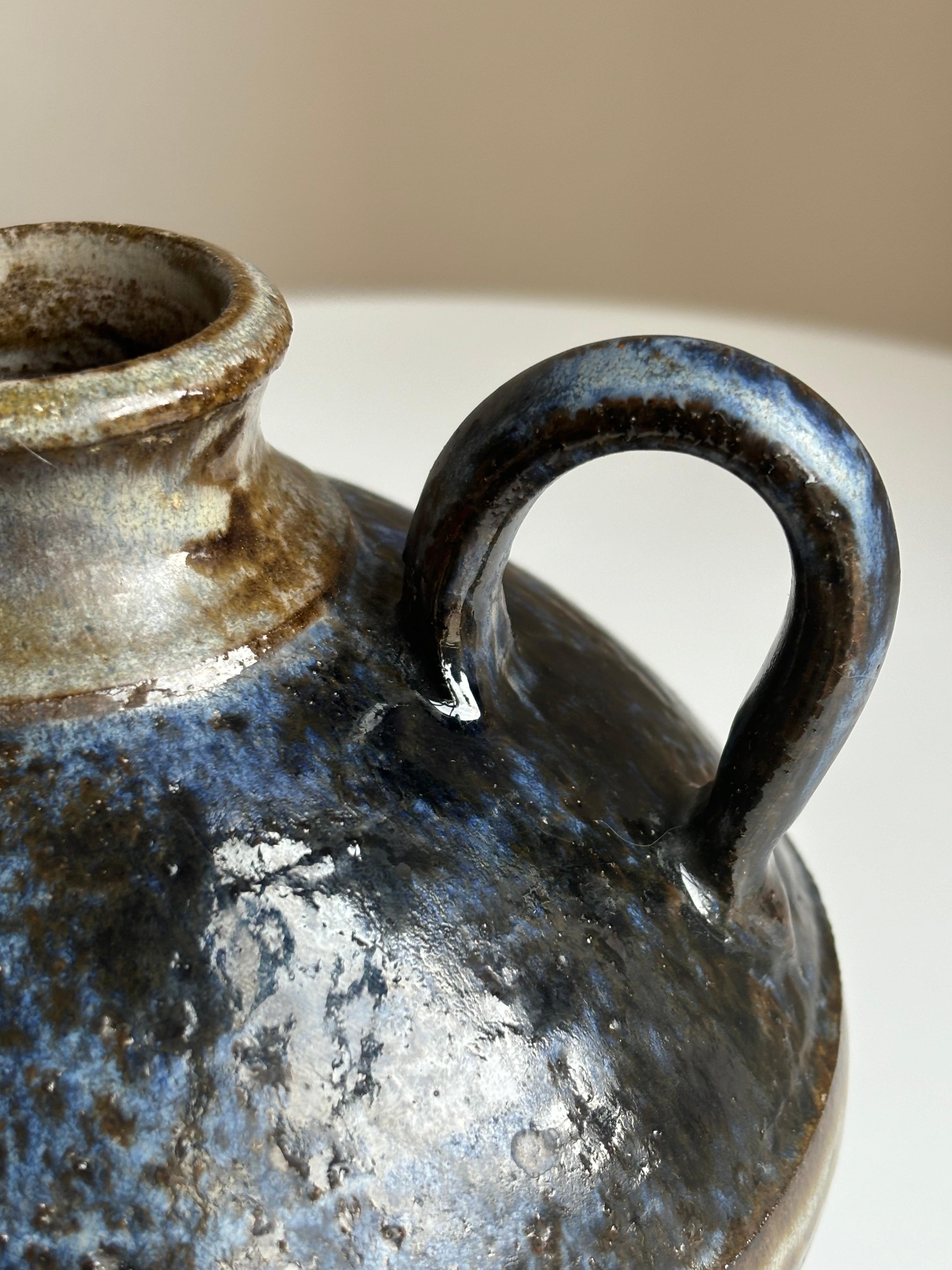 Vaso brocca danese moderno blu notte, anni '60 In condizioni buone in vendita a Copenhagen, DK