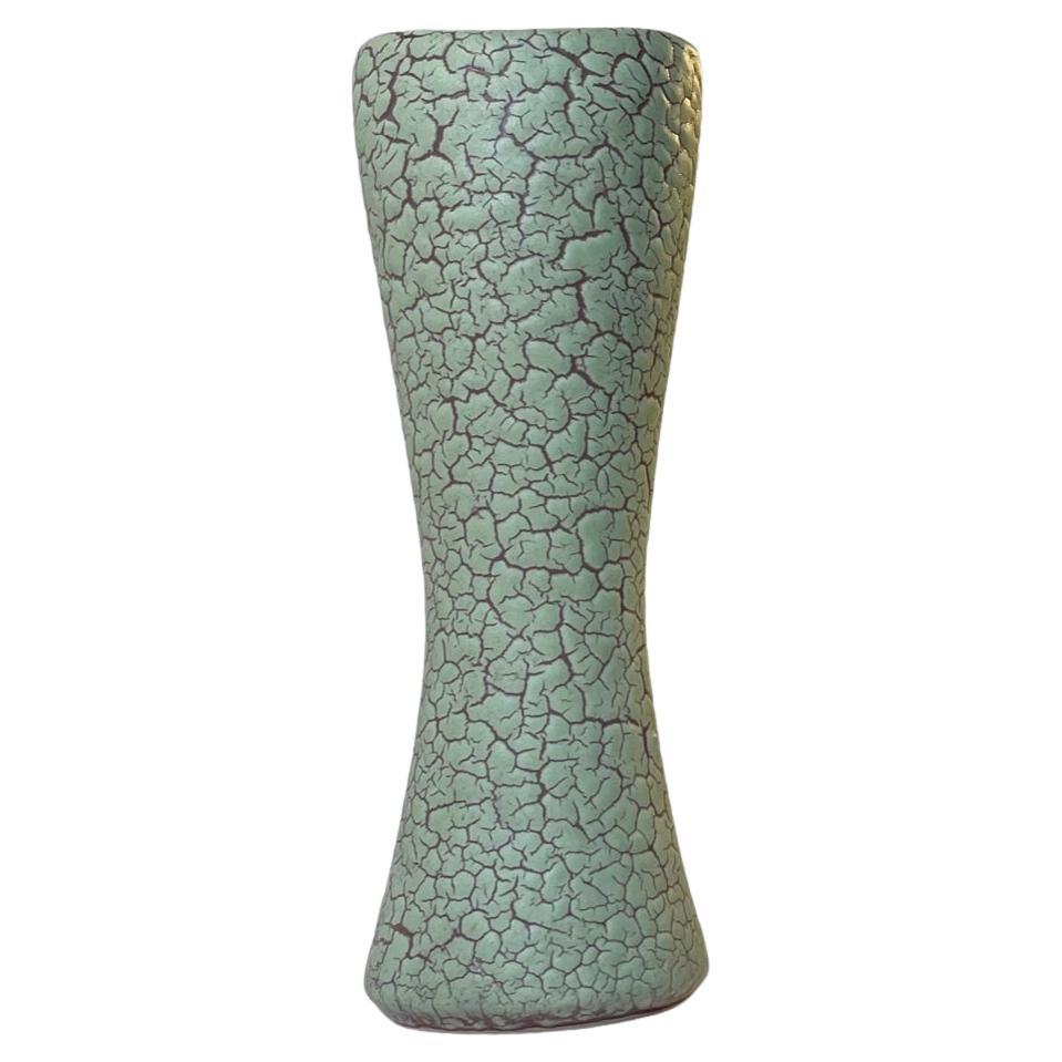 Danish Modern Mint Green Ceramic Vase by Joska Keramik, 1950s For Sale