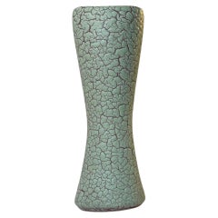 Vase moderne danois en céramique vert menthe de Joska Keramik, années 1950