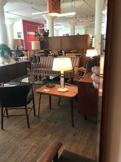 Danish Modern Mirror with Rounded Corners