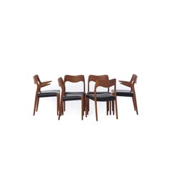 Danish Modern Møller Dining Chairs