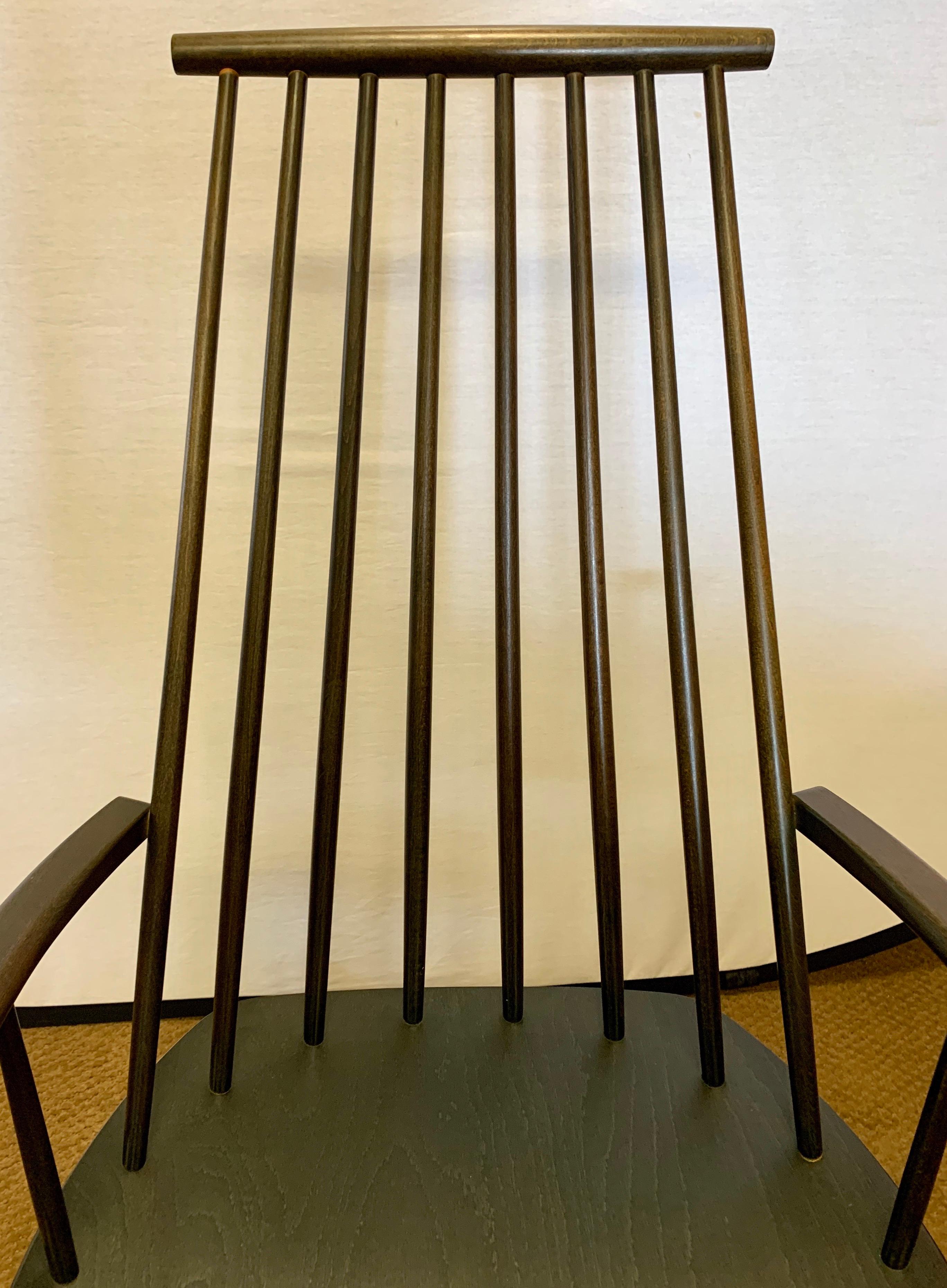 Danish Modern Möbler Rocker Rocking Chair In Good Condition In West Hartford, CT