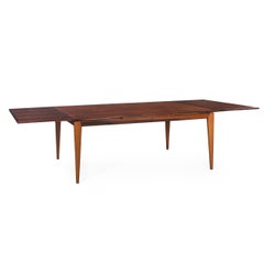 Danish Modern Model 254 Rosewood Dining Table by Niels Møller