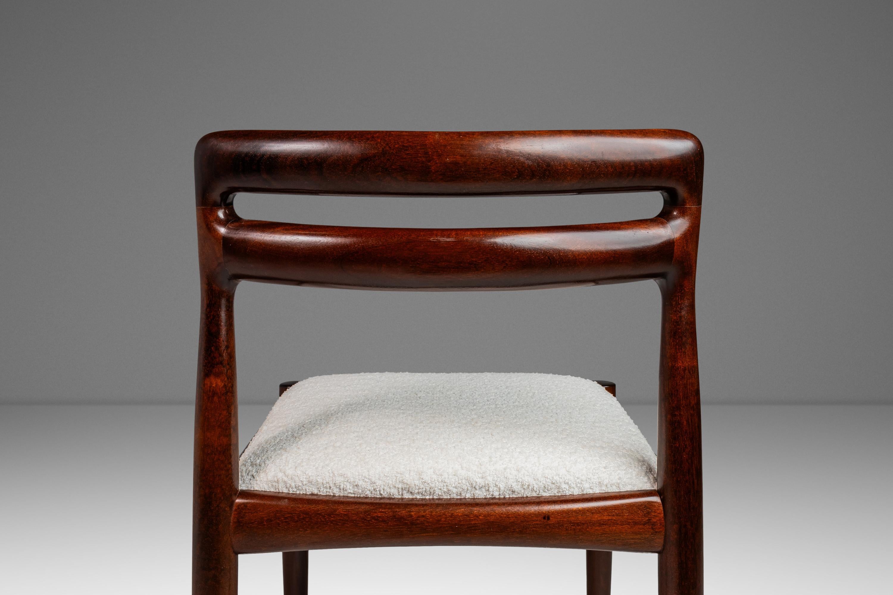 Il modello 382 moderno danese in mogano di H.W. A. Klein per Bramin Møbler, anni '60 circa in vendita 1