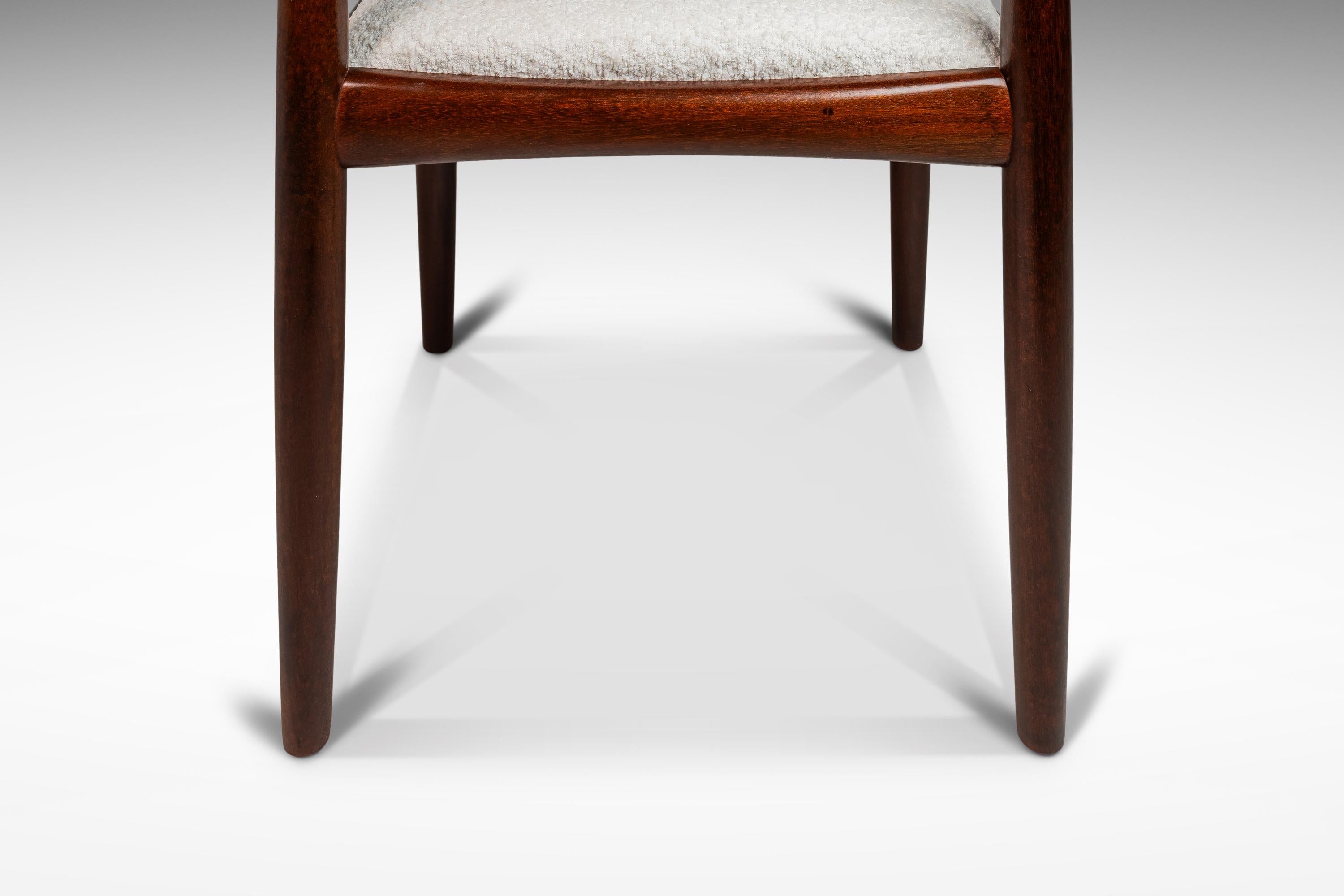 Il modello 382 moderno danese in mogano di H.W. A. Klein per Bramin Møbler, anni '60 circa in vendita 2