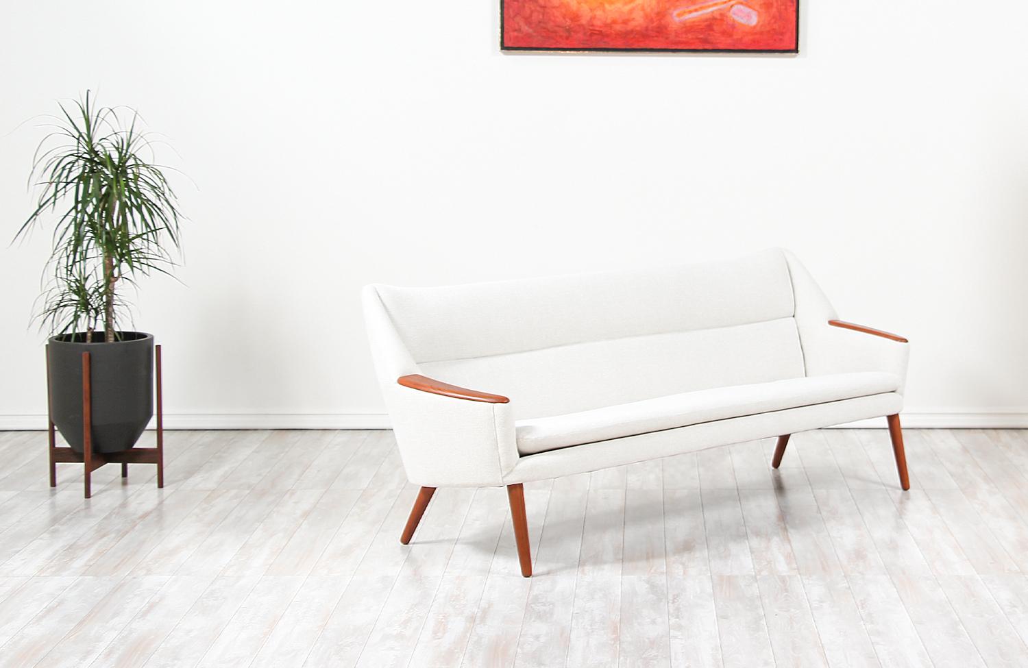 Mid-Century Modern Danish Modern Model-58 Sofa by Kurt Ostervig for Rolschau Mobler