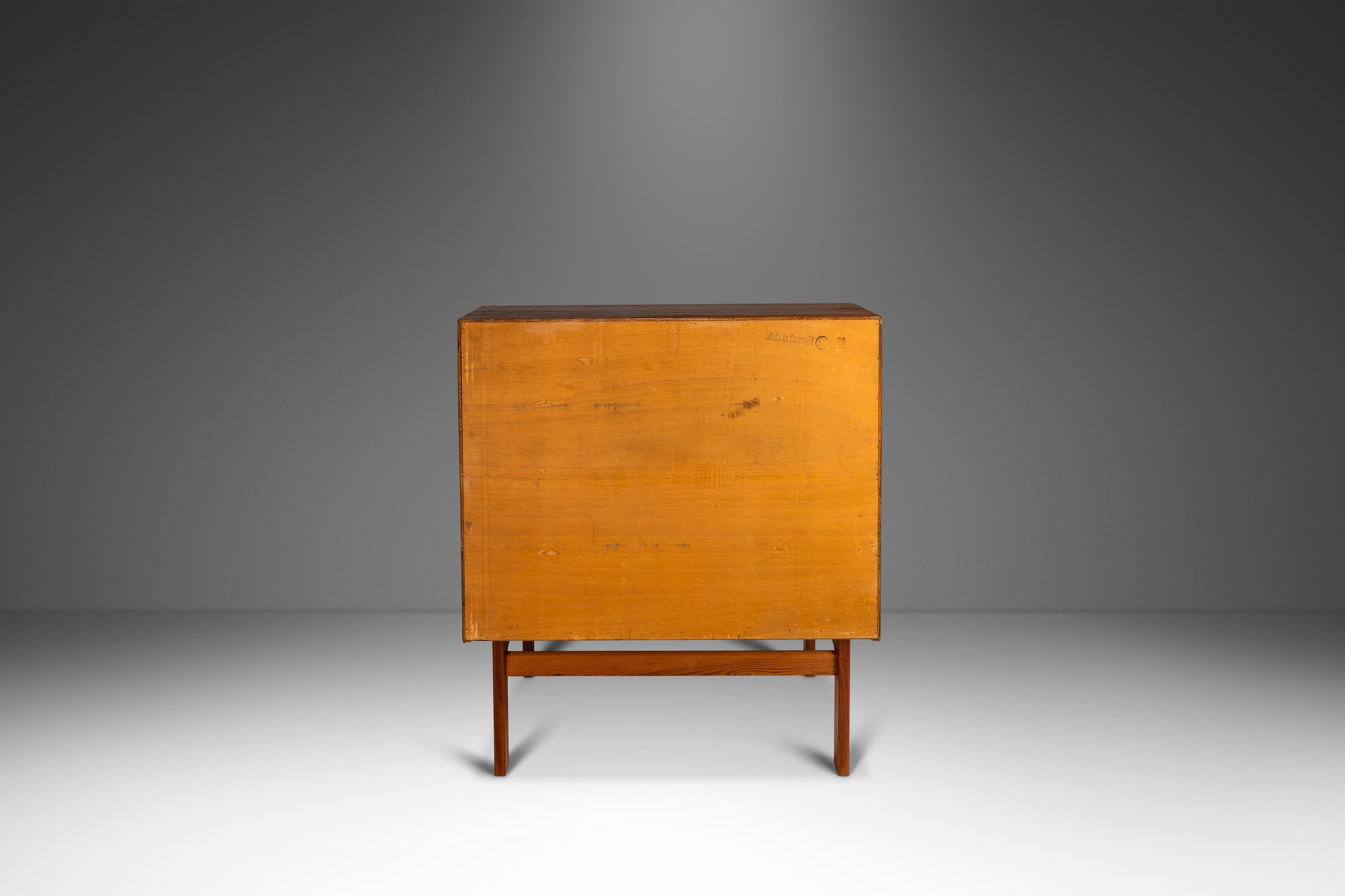 Mid-20th Century Danish Modern Model 68 Secretary Desk in Teak by Arne Wahl Iversen Vinde, 1960's For Sale