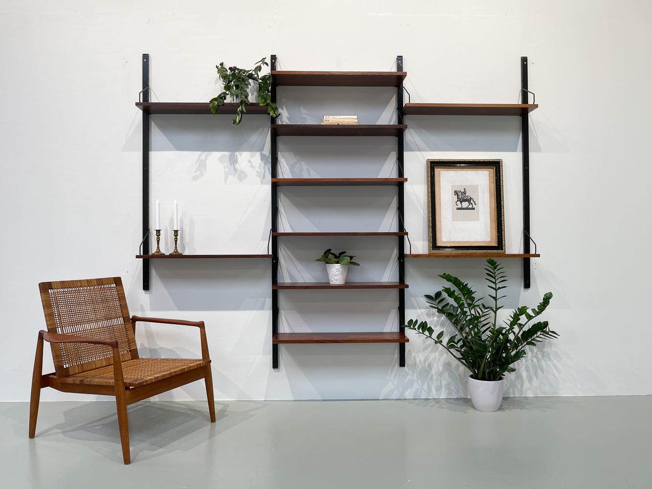 Danish Modern Modular Rosewood Wall Unit by Poul Cadovius for Cado, 1960s 6
