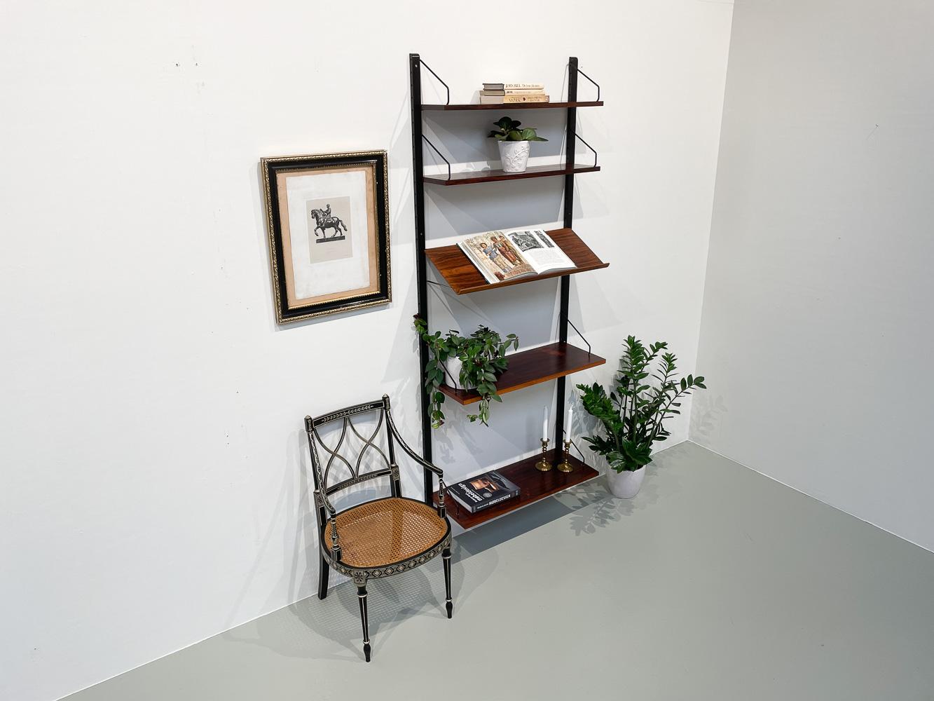 Danish Modern Modular Rosewood Wall Unit by Poul Cadovius for Cado, 1960s 15