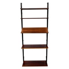 Danish Modern Modular Rosewood Wall Unit by Poul Cadovius for Cado, 1960s