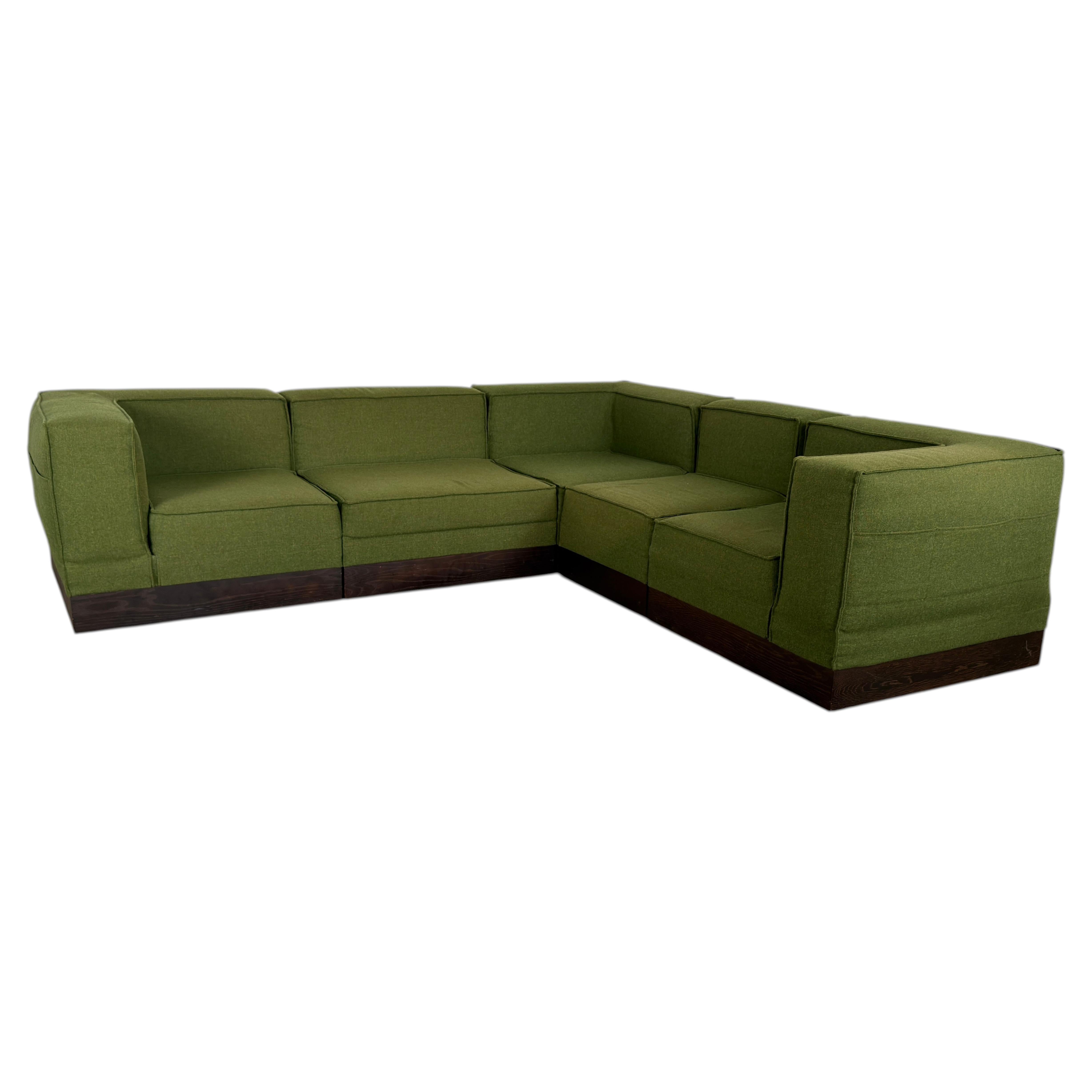 Danish Modern Modular Sofa by Niels Eilersen "Lørdagshjørnet", 1970s