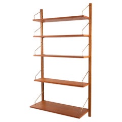 Danish Modern Modular Teak Wall Unit by Poul Cadovius for Cado 1960s