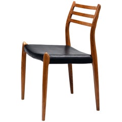 Danish Modern Niels Møller Rosewood Side Chair Model 78