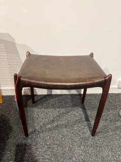 Danish Modern Niels O. Moller Model 78a Stool rooseword