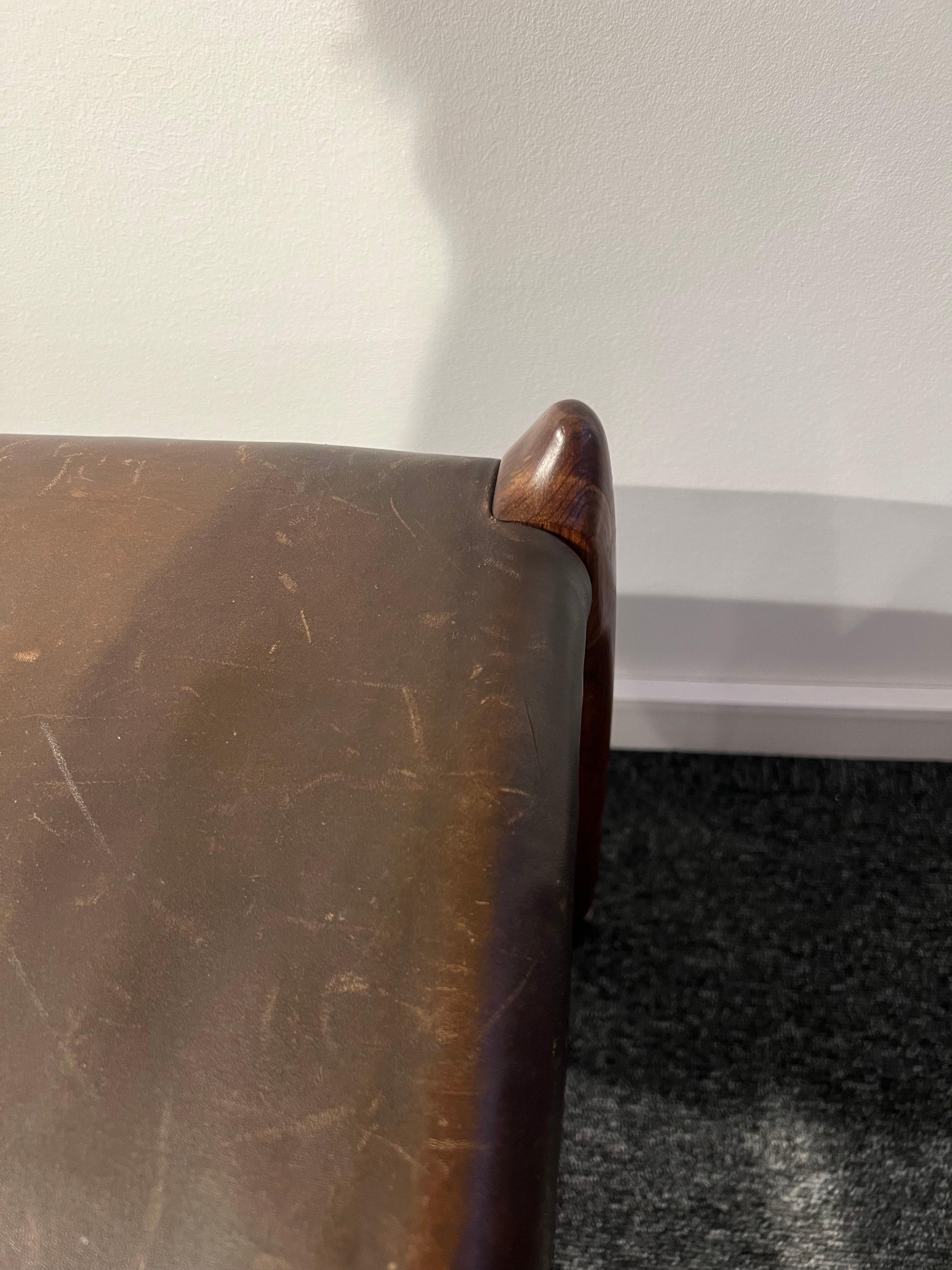 Tabouret moderne danois Niels O. Moller modèle 78a État moyen - En vente à København Ø, DK