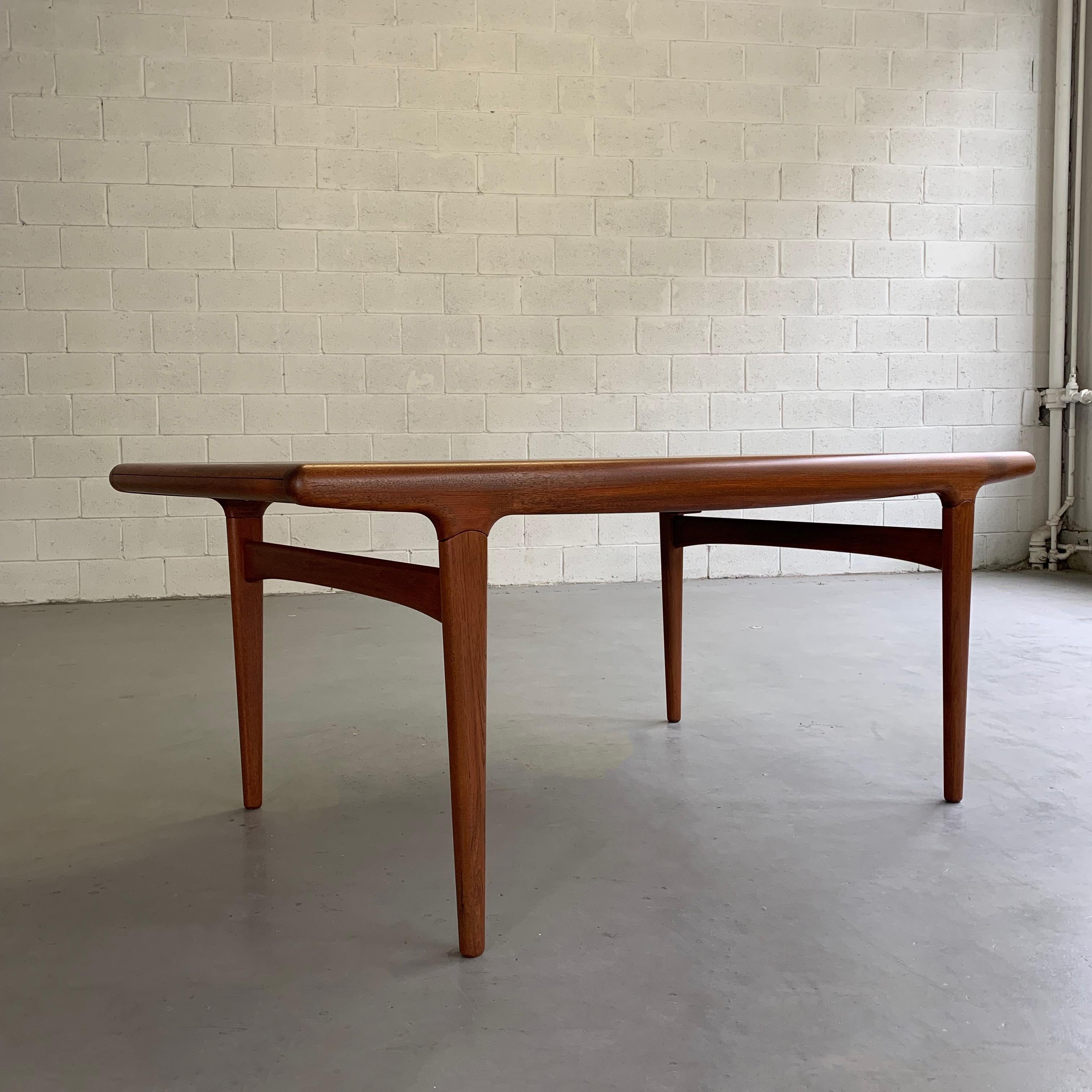 20th Century Danish Modern Niels O Moller Teak Extension Dining Table