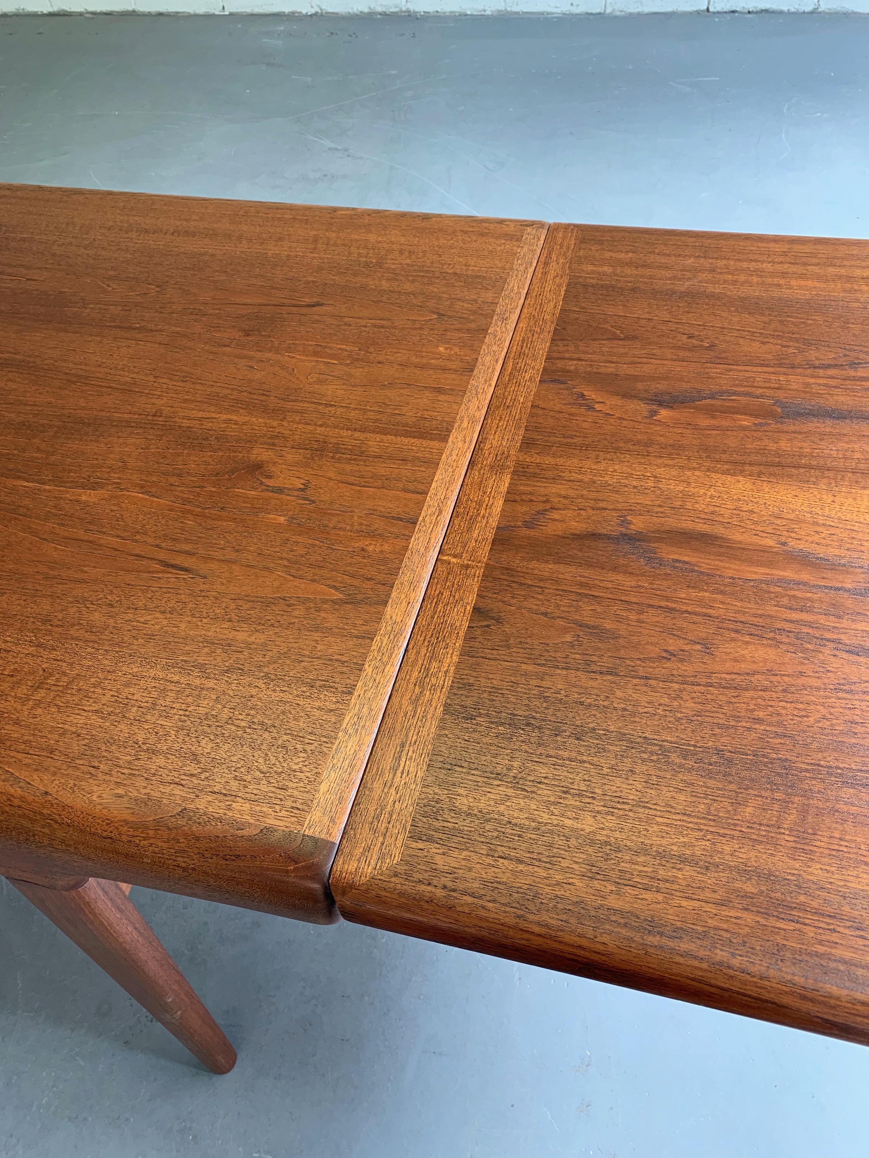 Danish Modern Niels O Moller Teak Extension Dining Table 4