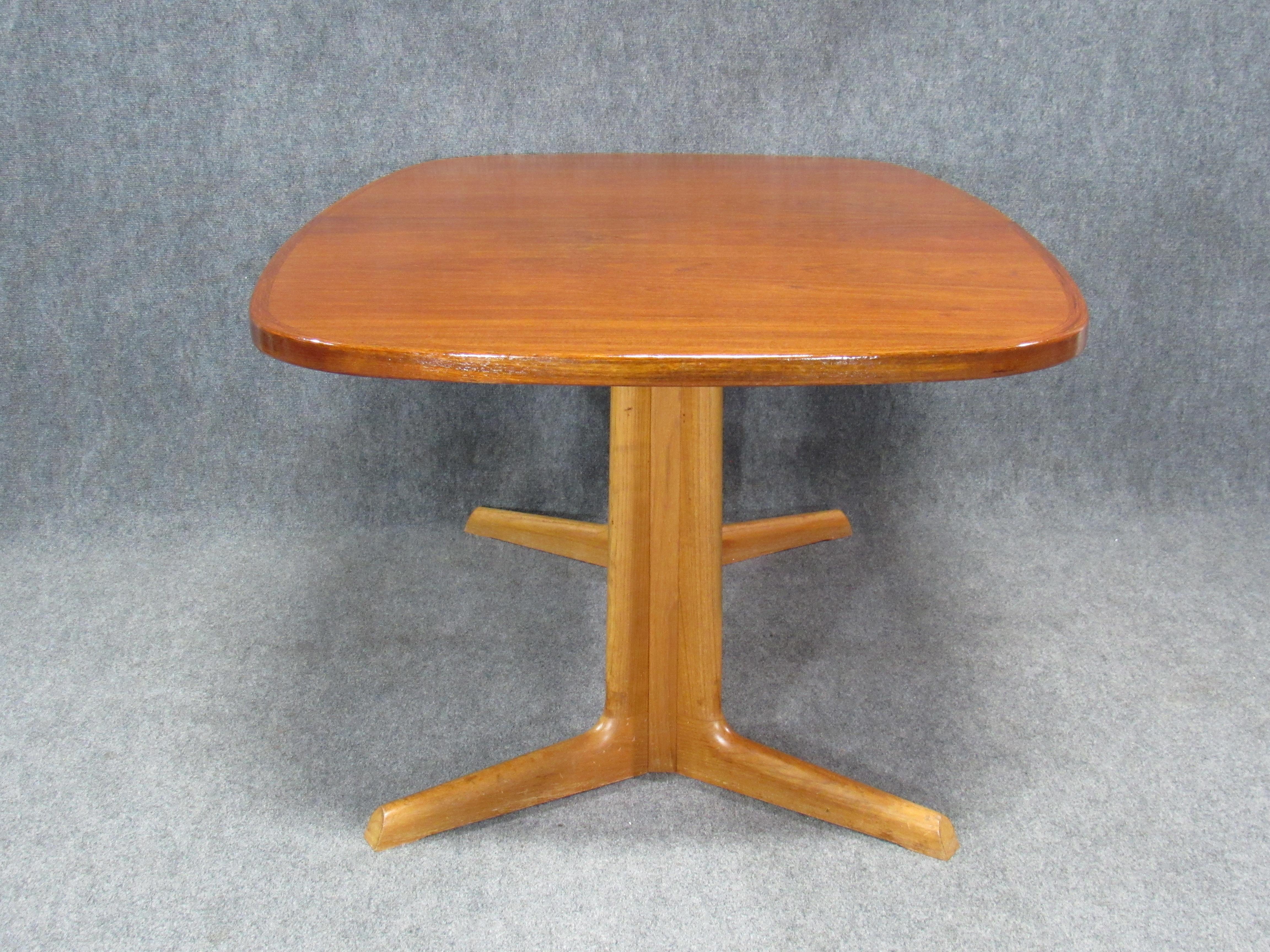 Danish Modern Niels Otto Møller for Gudme Teak Extension Trestle Dining Table 9