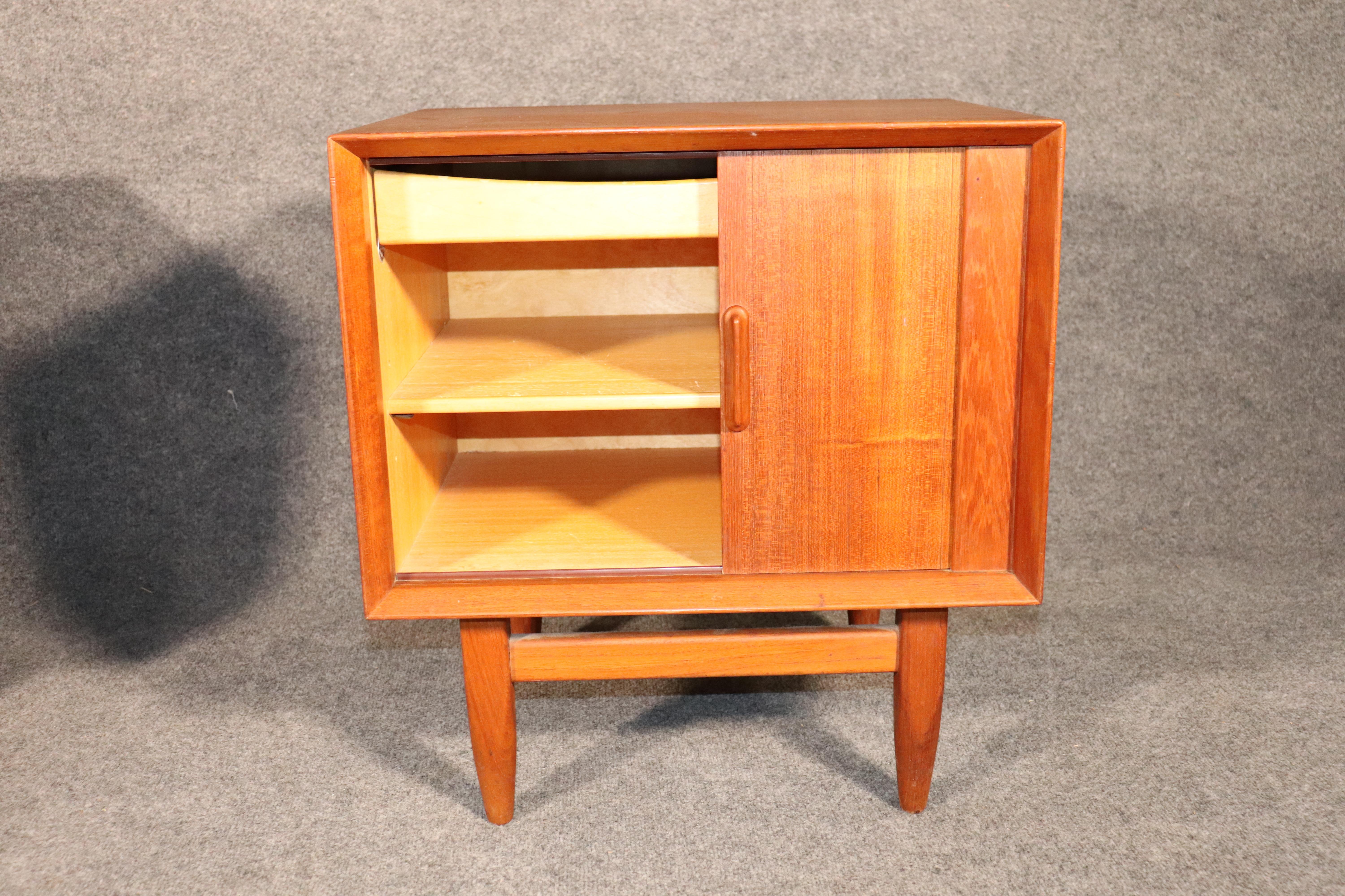 Mid-Century Modern Danish Modern Nightstands by Falster For Sale