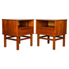 Danish Modern Nightstands by Nils Jonnson for Torring, Denmark