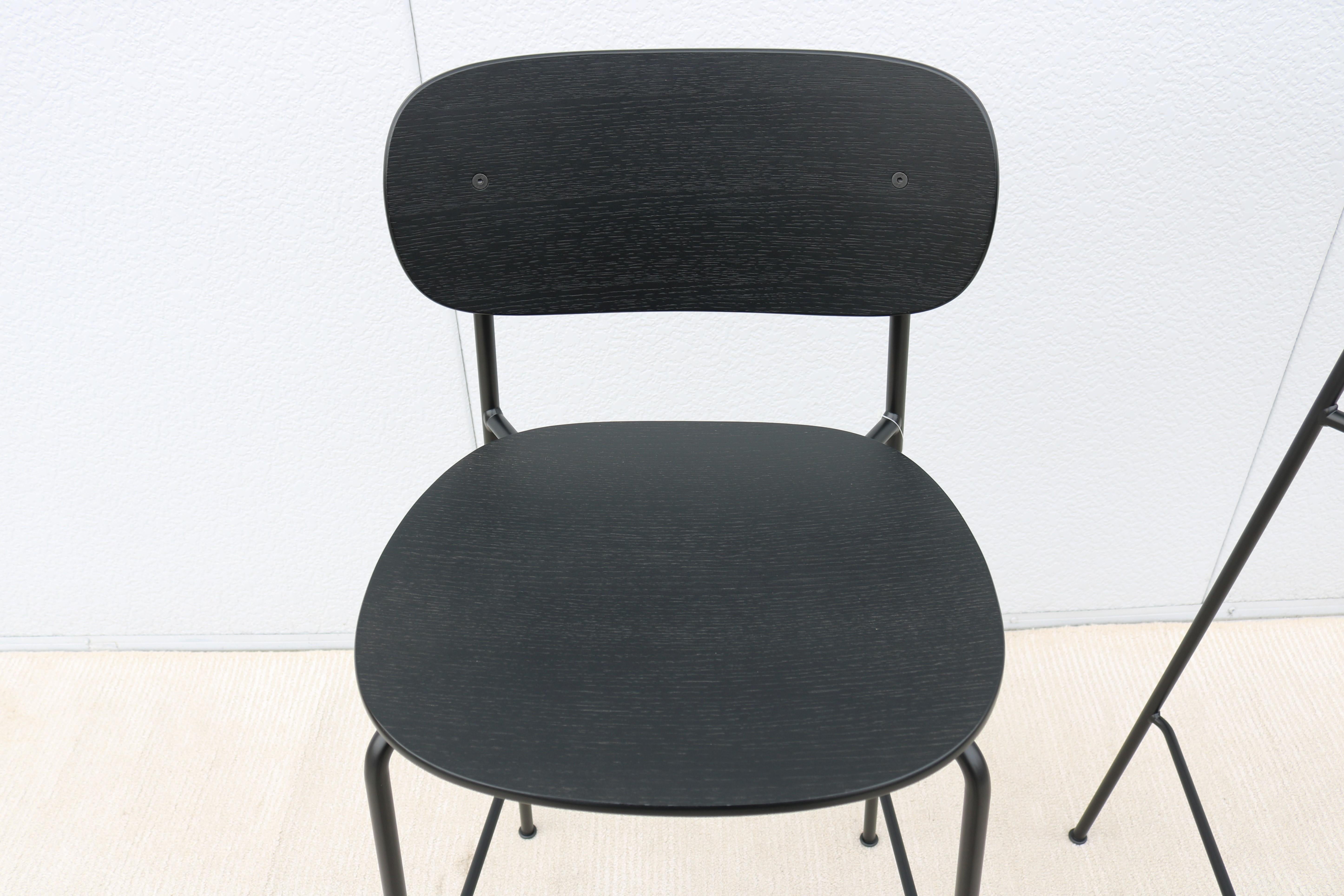 Danish Modern Norm Architects for Audo Copenhagen Co Bar Stools Brand New a Pair For Sale 7
