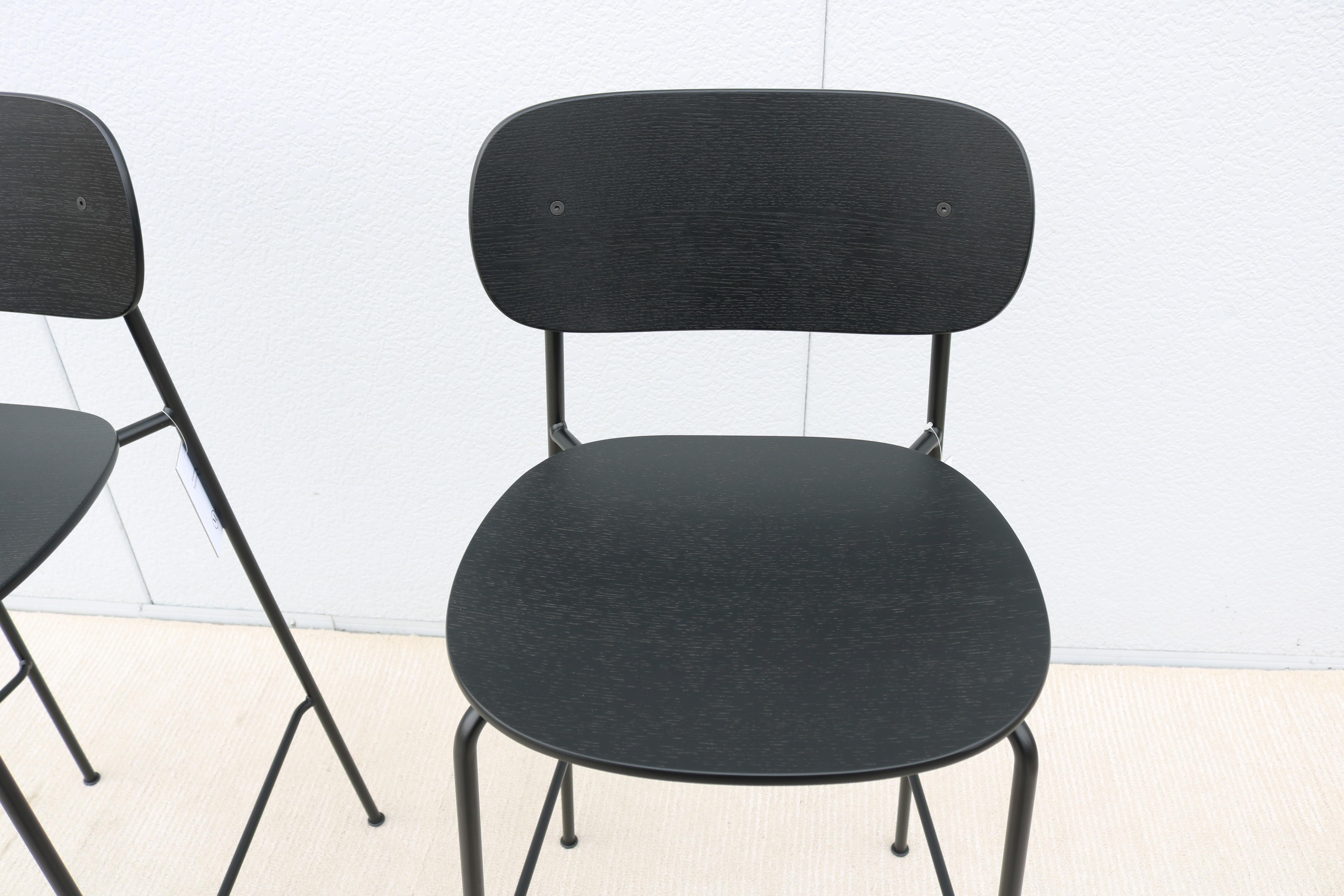 Danish Modern Norm Architects for Audo Copenhagen Co Bar Stools Brand New a Pair For Sale 8