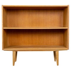 Retro Danish Modern Oak Bookcase