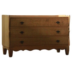 Vintage Danish Modern Oak Cabinet attributed to Kjærnulf, 1960s