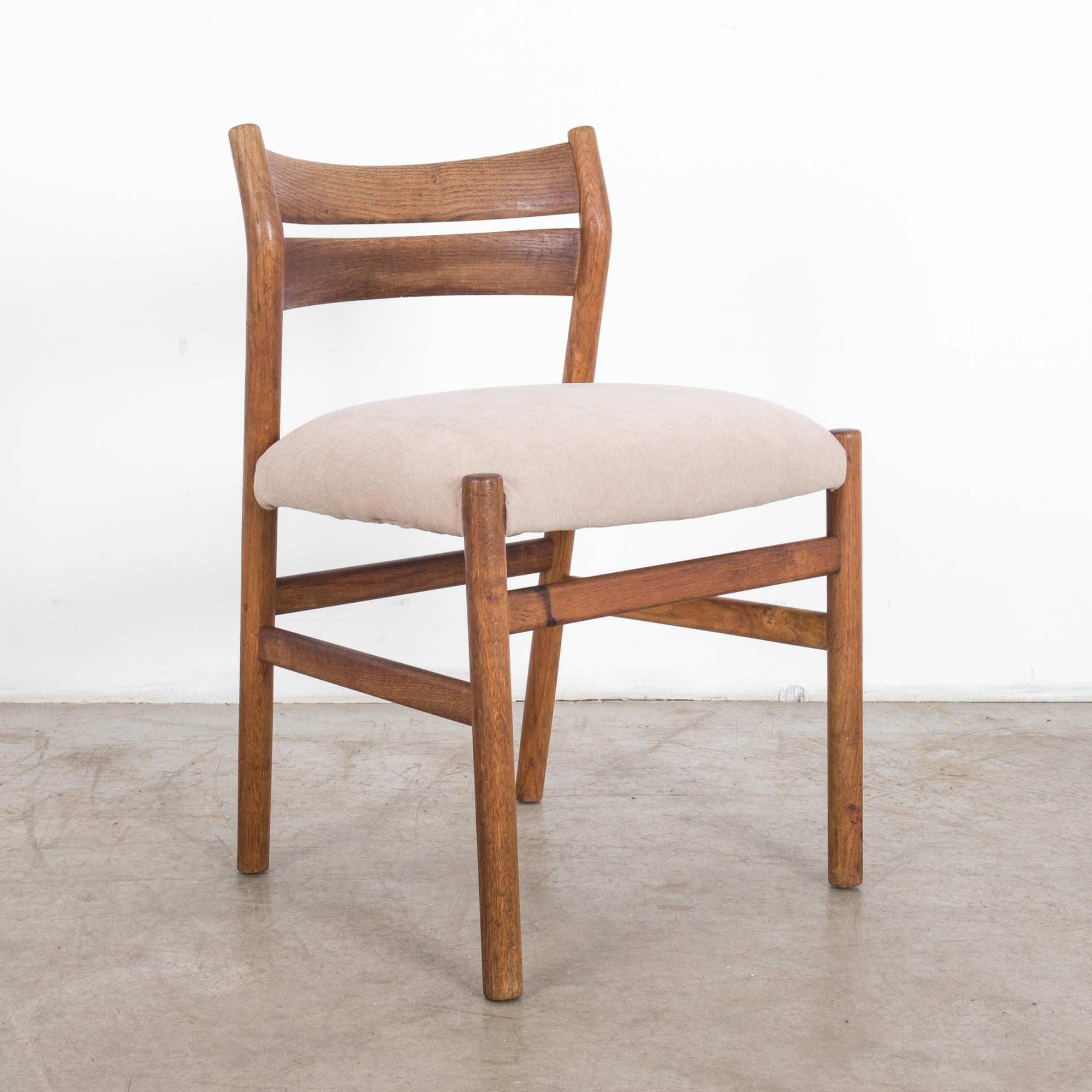 Scandinavian Modern Danish Modern Oak Chair