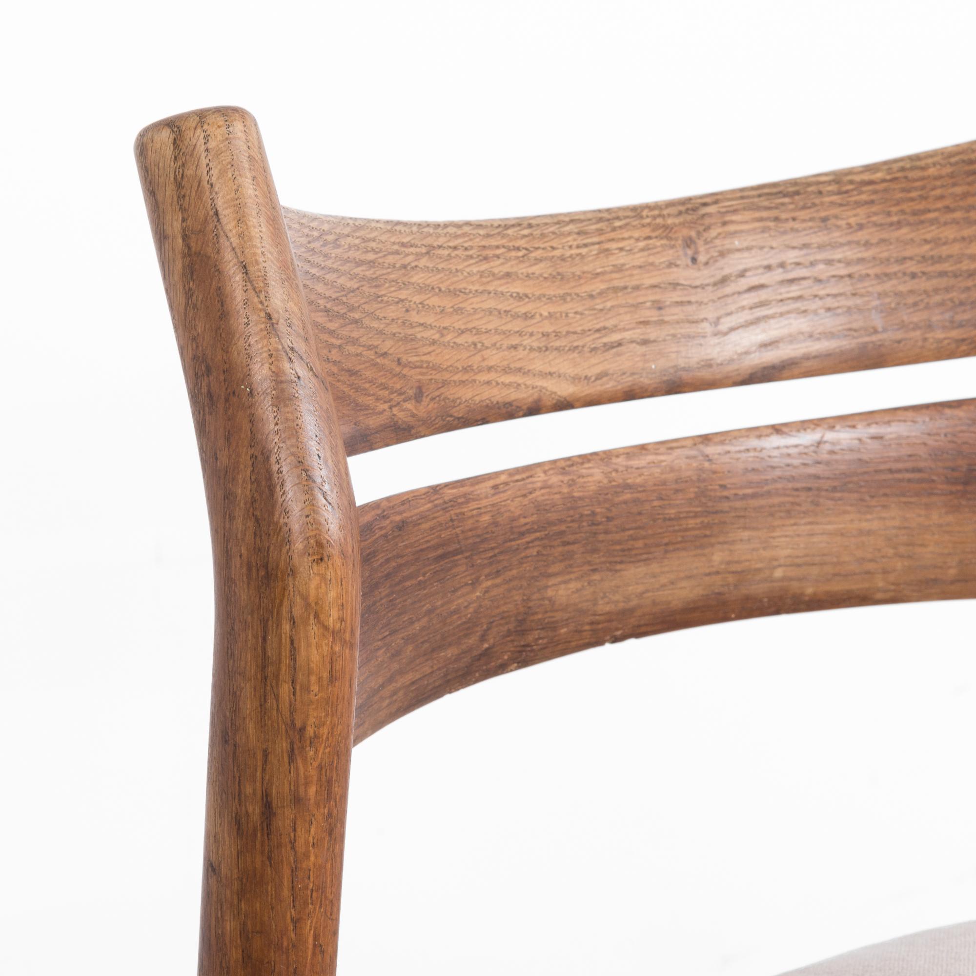 Danish Modern Oak Chair 3