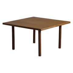 Danish Modern Oak Coffee Table by Hans J. Wegner for Andreas Tuck, 1960s