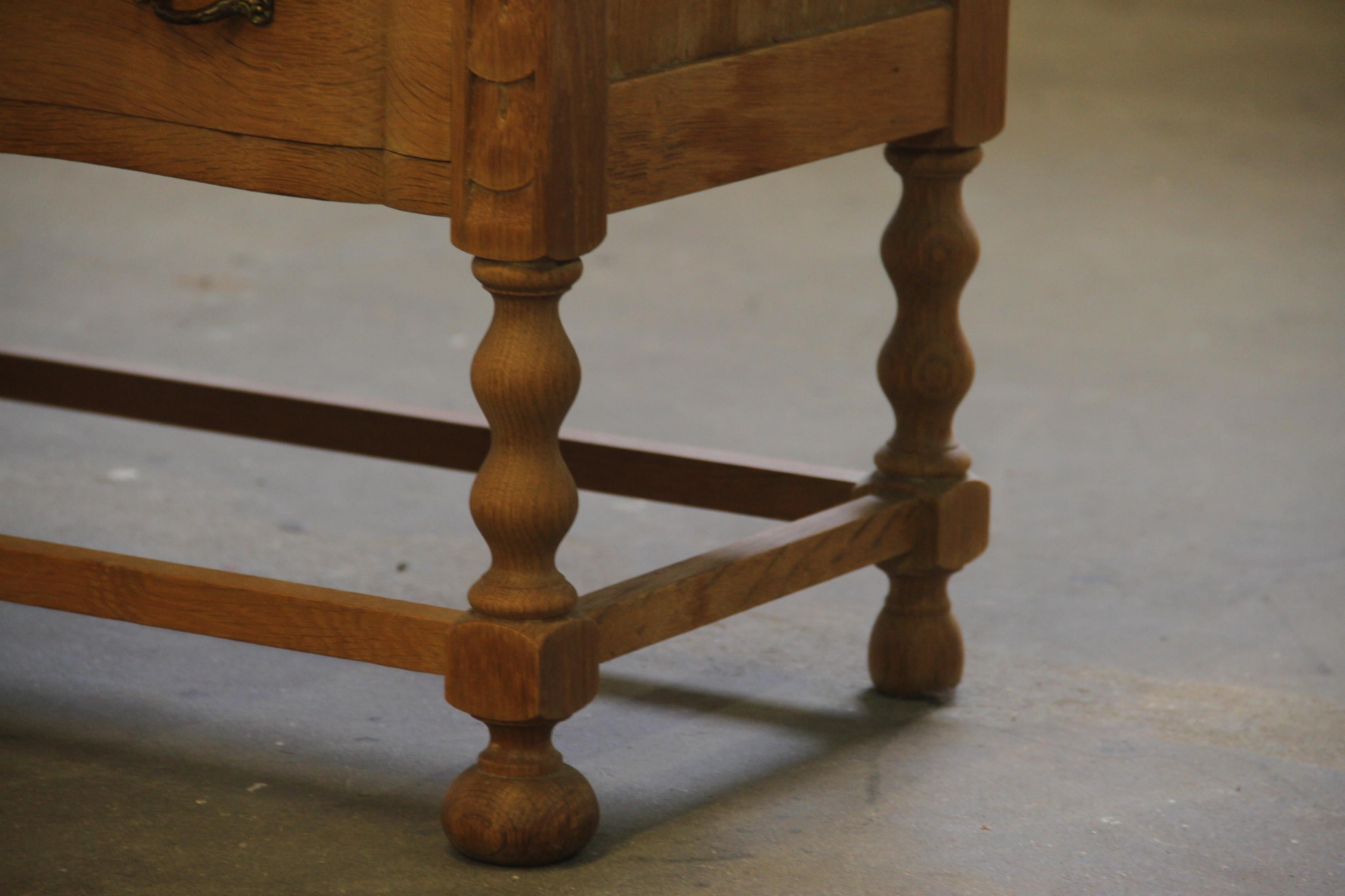 Danish Modern Oak Dressers in the style of Henning Kjærnulf, Bedside/Nightstand 1