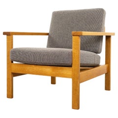 Danish Modern Oak Easy Chair by O.D. Mobler