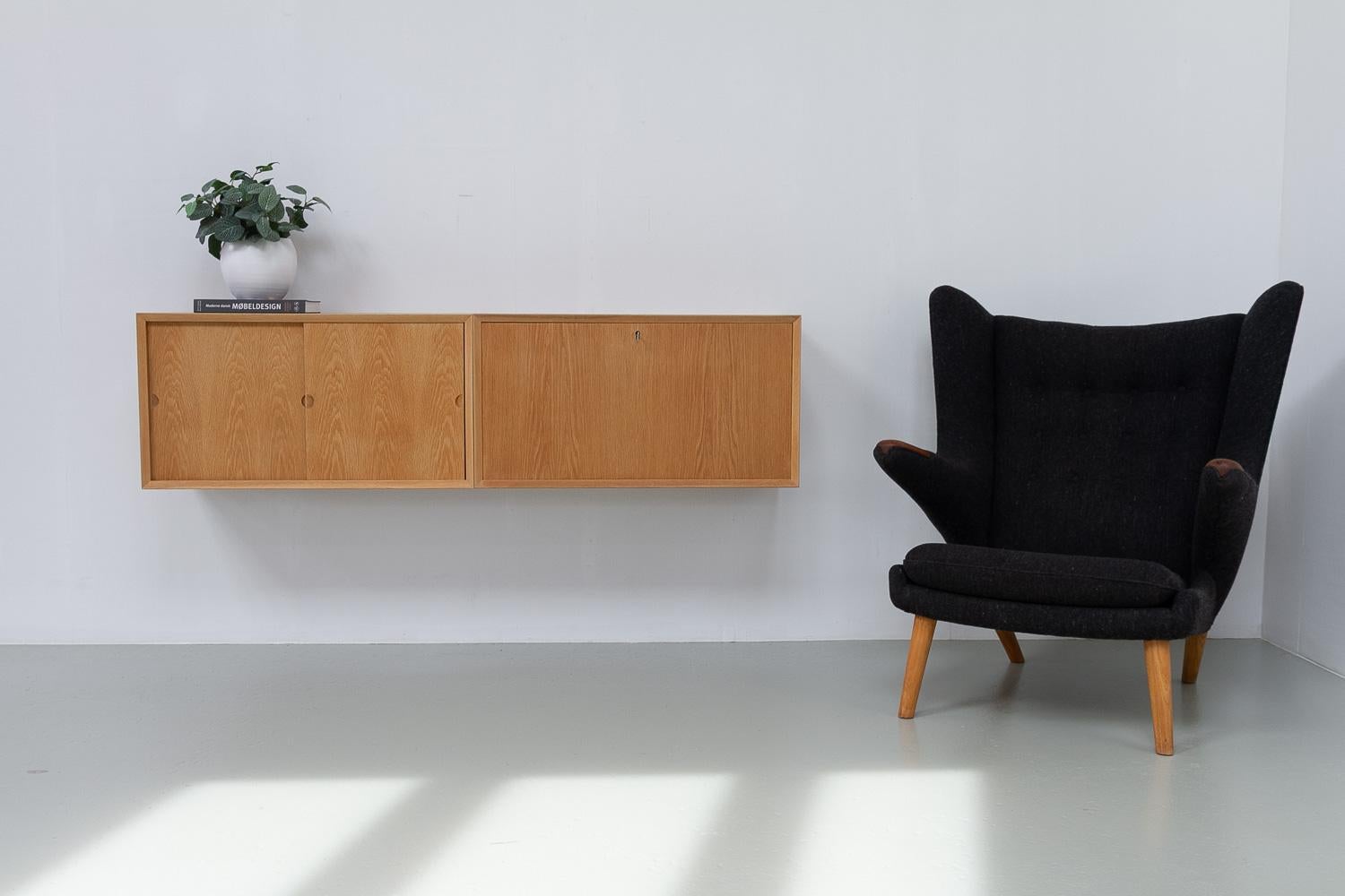 Danish Modern Oak Floating Sideboard by Poul Cadovius for Cado 1960s. For Sale 7