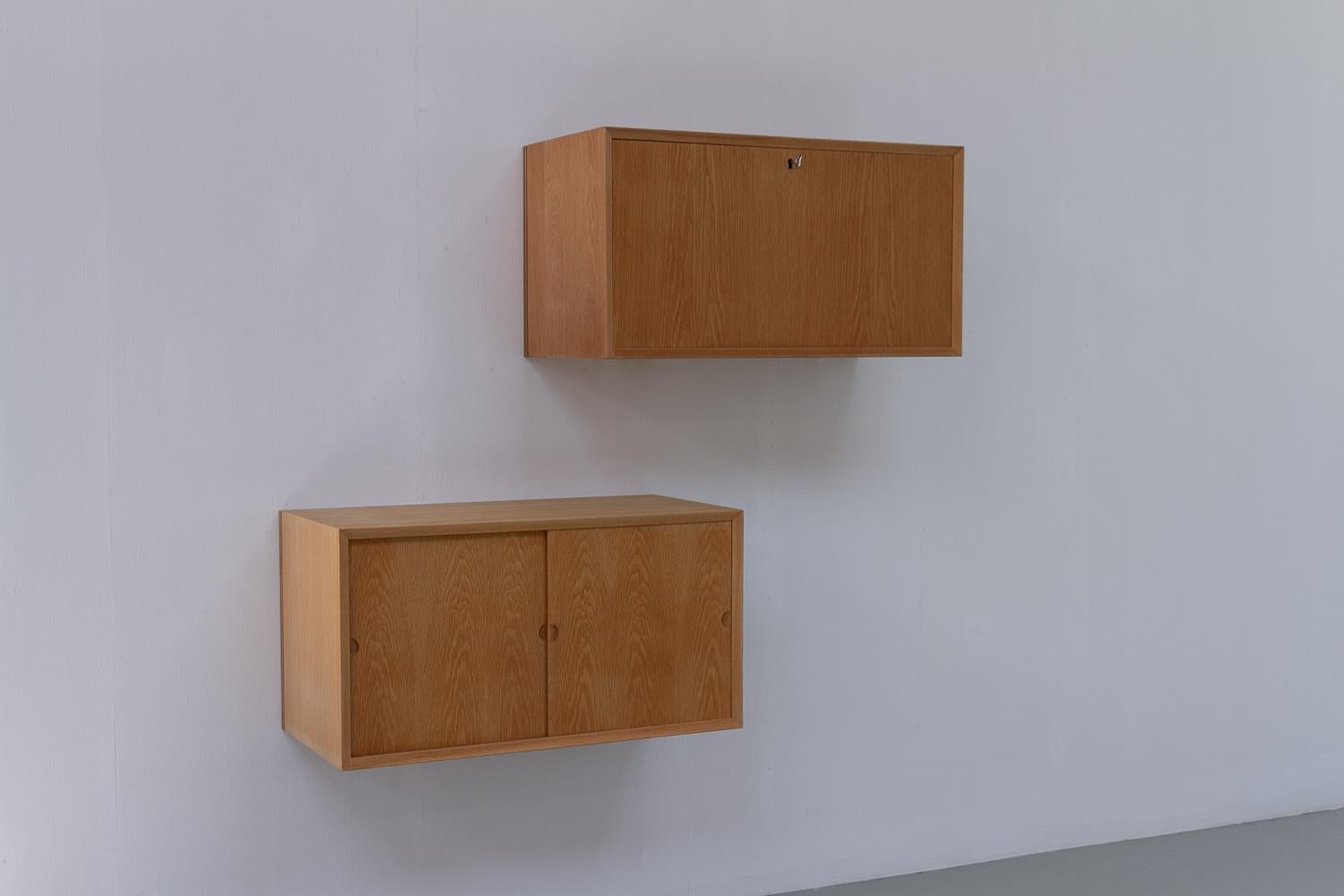 Danish Modern Oak Floating Sideboard by Poul Cadovius for Cado 1960s. For Sale 12