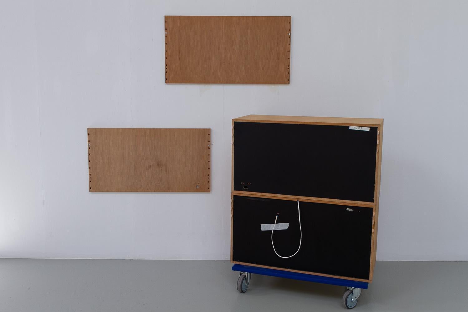 Danish Modern Oak Floating Sideboard by Poul Cadovius for Cado 1960s. For Sale 15