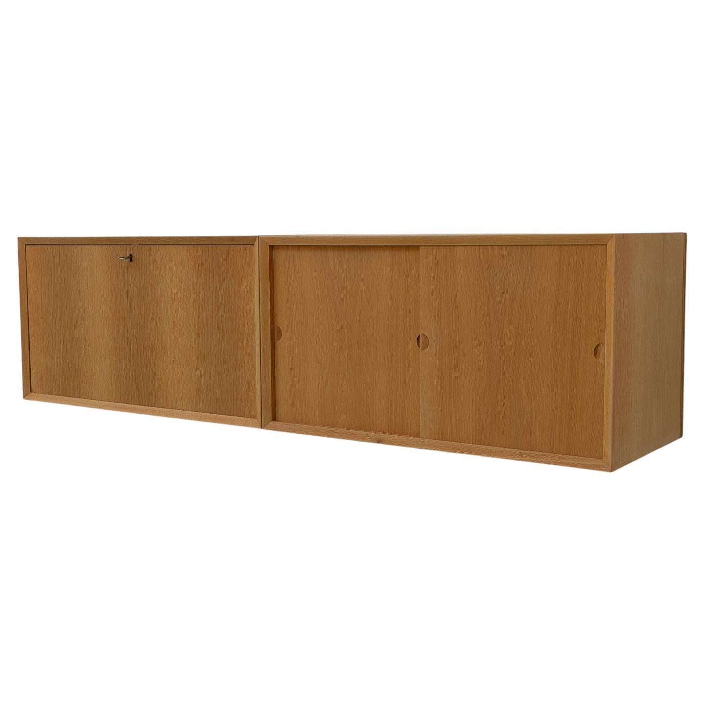 Buffet flottant danois moderne en chêne de Poul Cadovius pour Cado, années 1960.