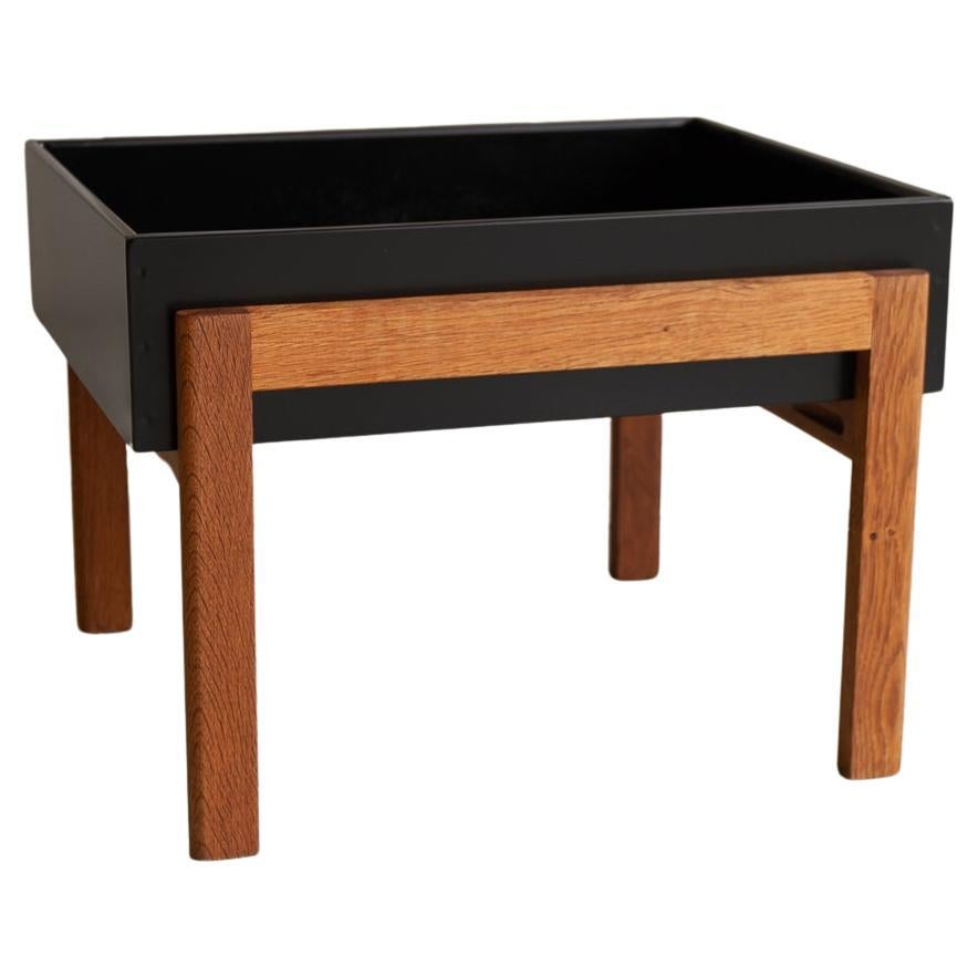 Fioriera moderna danese in Oak, anni '60.